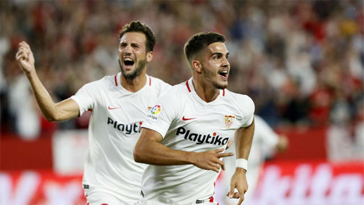 Así fue el primer gol del Sevilla