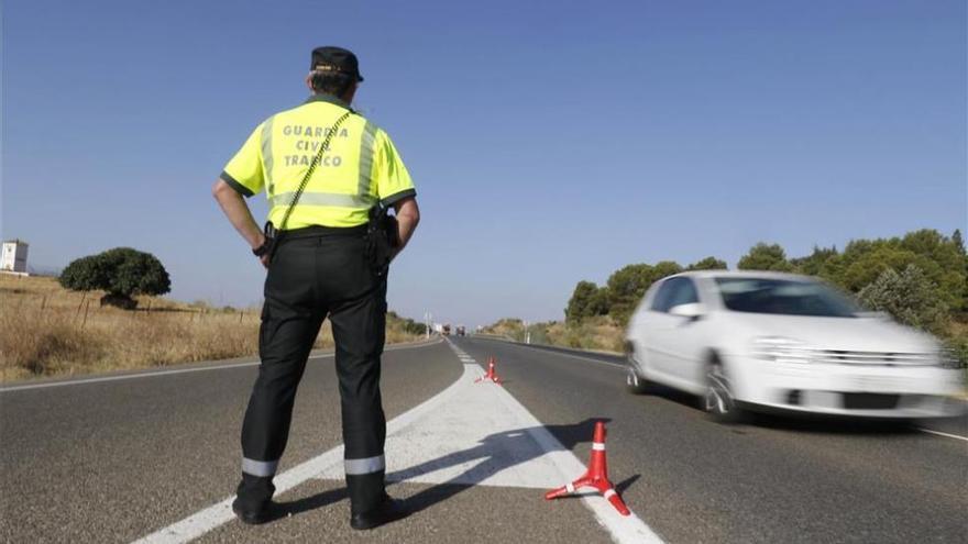 Dos heridos en un choque entre dos motos en la antigua N-432 cerca de Cerro Muriano