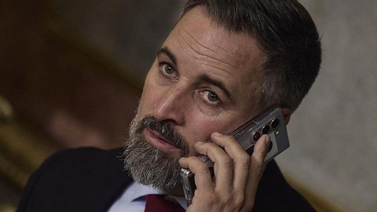 Santiago Abascal, al Congrés.