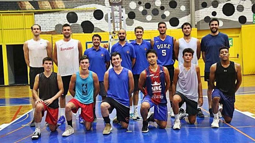 Primer entrenament del CB Martorell en l&#039;inici de la pretemporada