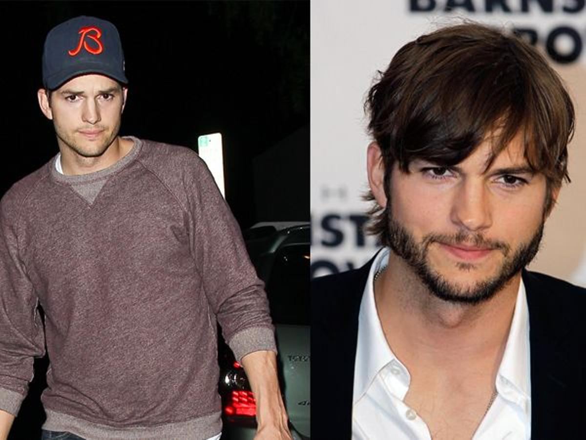 Hombres con barba, Ashton Kutcher