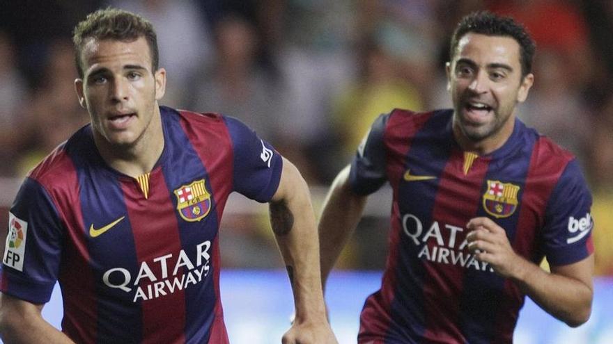 Sandro y el Barça: reencuentro con &#039;papá&#039; Xavi y una celebración polémica en el Camp Nou