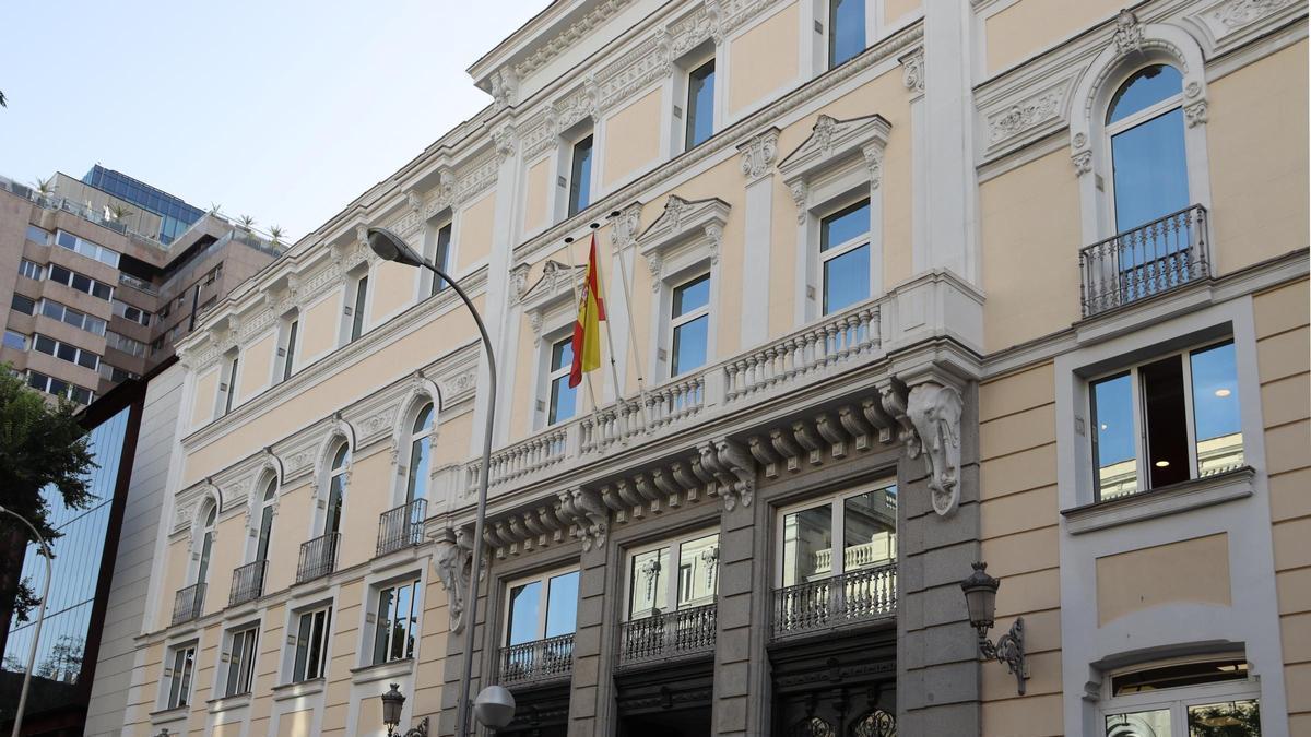 Façana principal del CGPJ