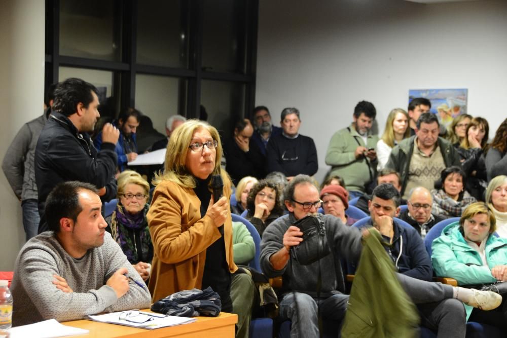 La tensión por el trazado del paseo de Seara estalla en el pleno de Moaña