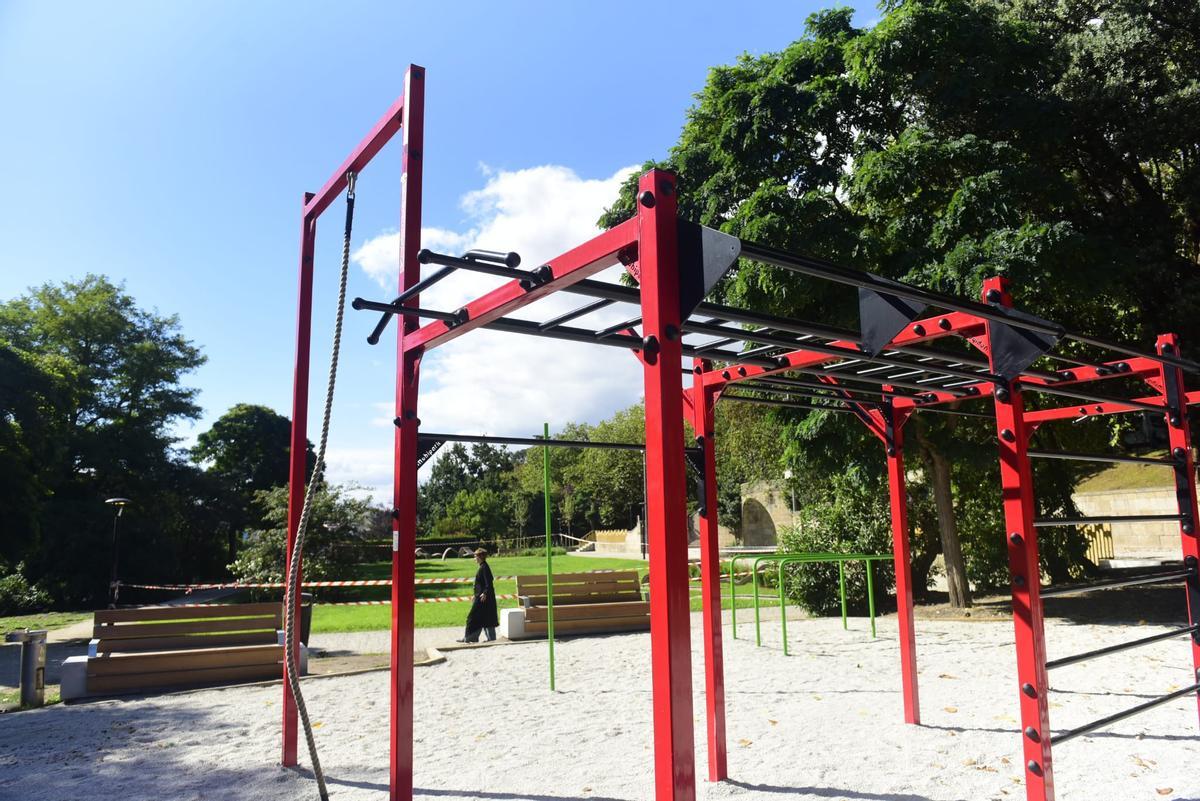 El parque de Santa Margarita estrena caminos, zonas verdes y nuevo mobiliario urbano El parque de Santa Margarita estrena caminos, zonas verdes y nuevo mobiliario urbano