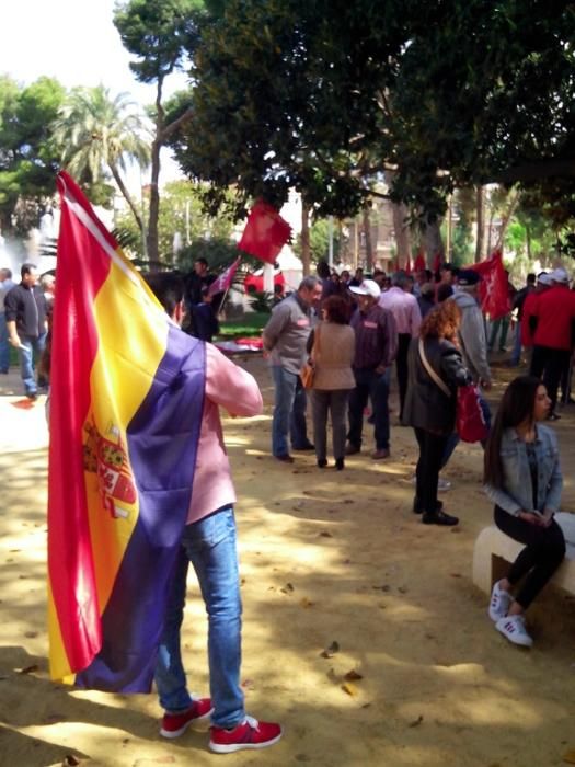 Manifestación del 1 de Mayo en Cartagena