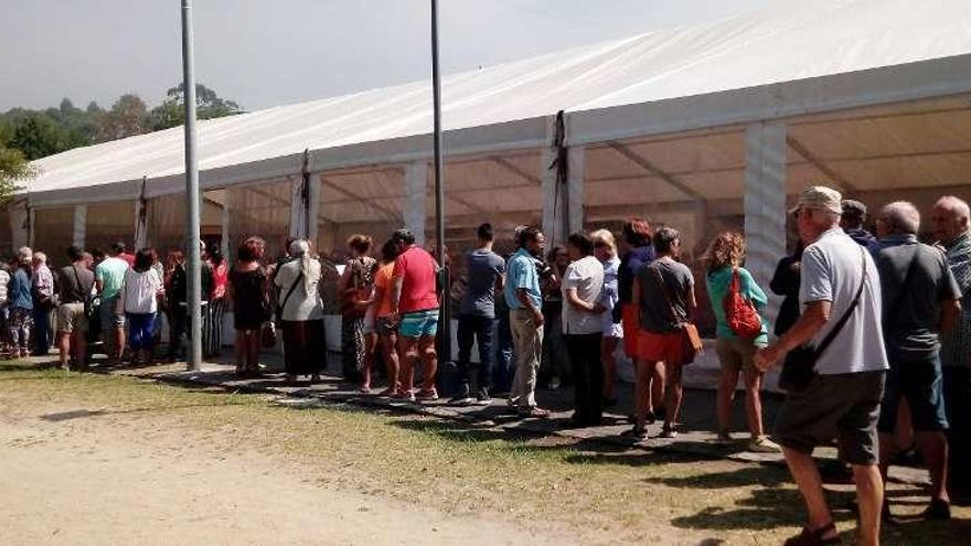 La fiesta está organizada por la asociación Boureante. // G.S.