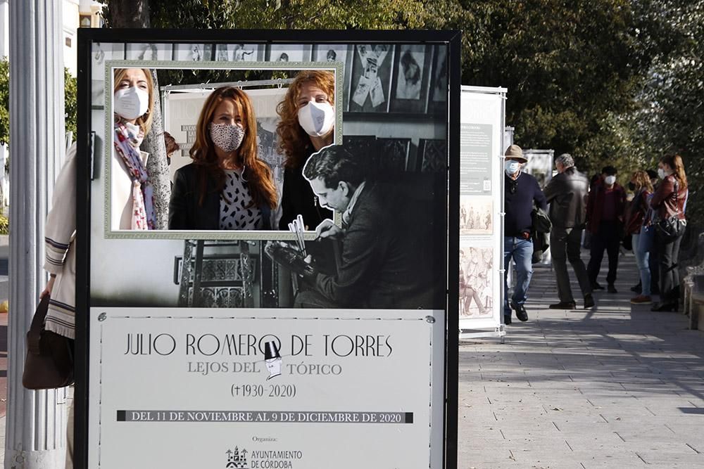 La Ribera acoge la exposición urbana 'Julio Romero de Torres, lejos del tópico'