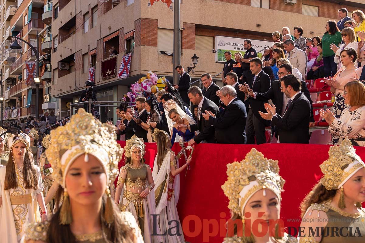 Procesión de subida a la Basílica en las Fiestas de Caravaca (Bando Moro)