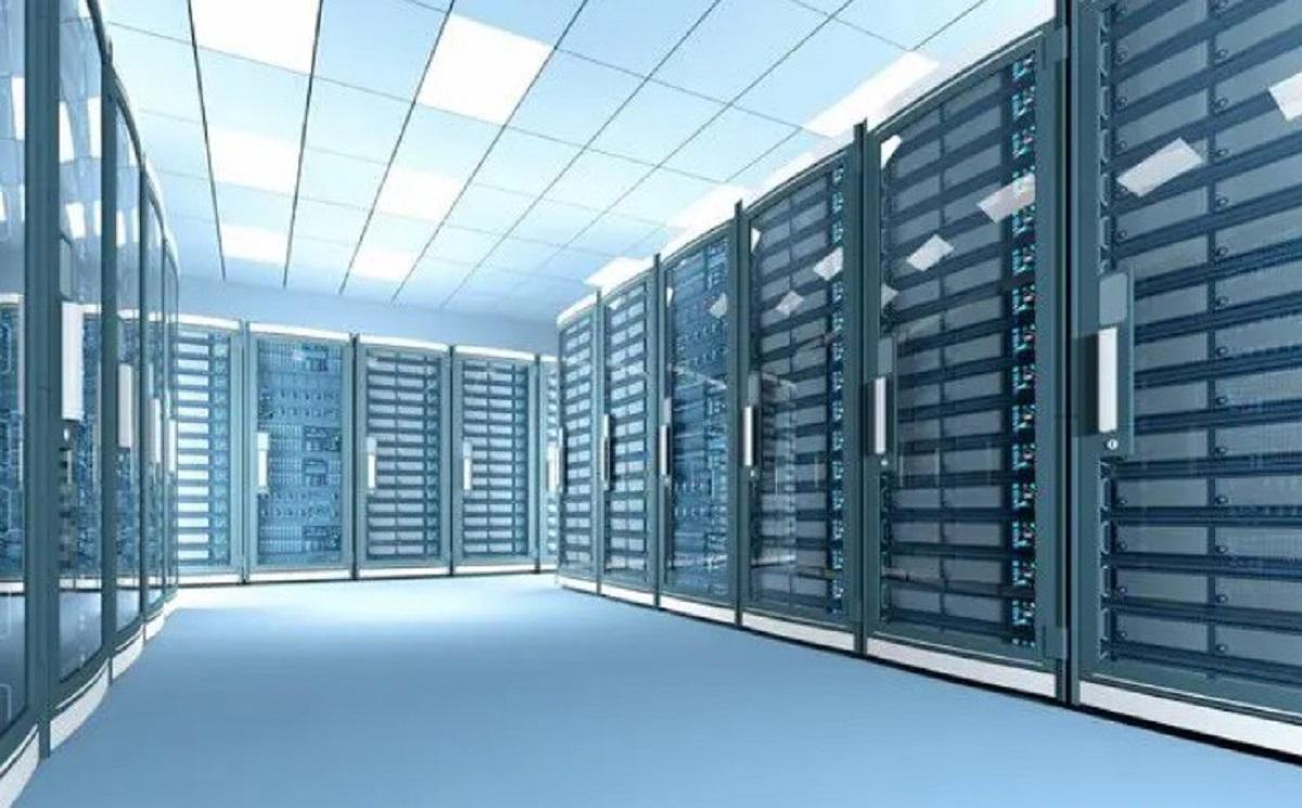 Un centro de datos de Telefónica.