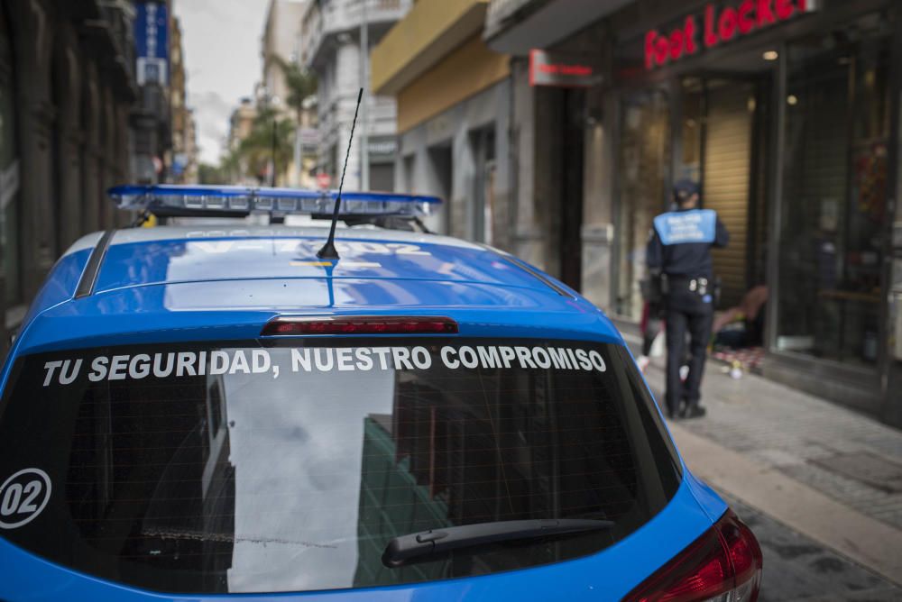 Controles policiales en las calles