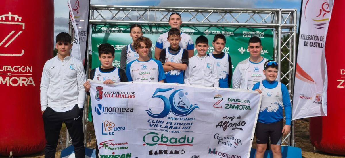 Equipo del Fluvial de Villaralbo.