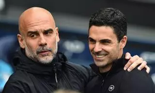 Mikel Arteta: "Pep Guardiola es el mejor entrenador de la historia"