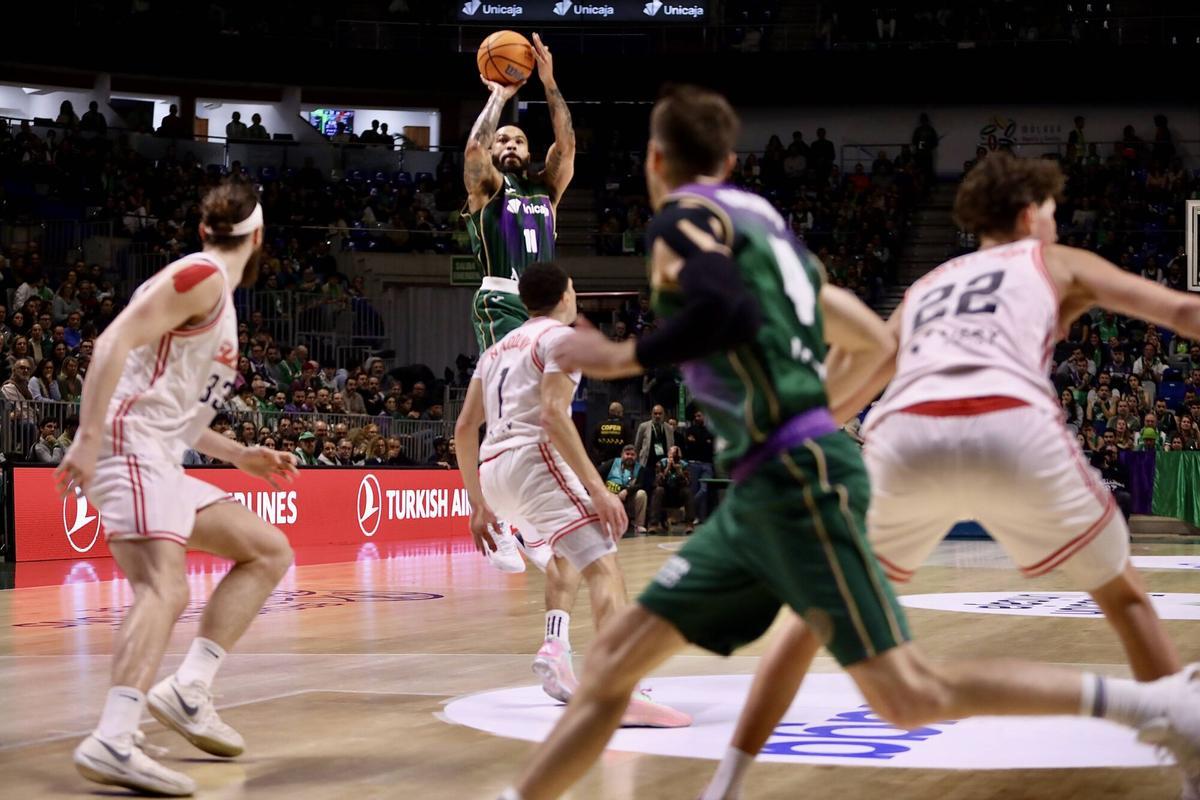 BCL | Imágenes del partido entre el Unicaja y el Elan Chalon BCL | Imágenes del partido entre el Unicaja y el Elan Chalon