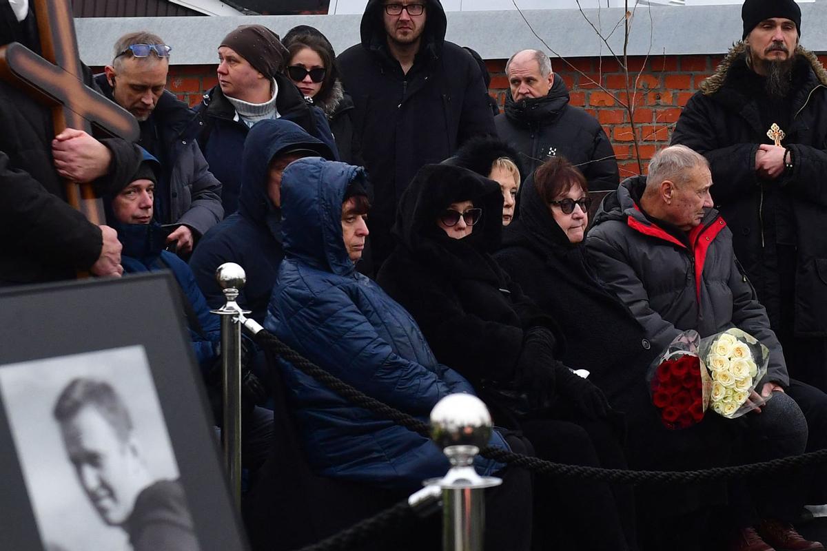 Funeral y ceremonia de despedida del político opositor ruso Alexei Navalny en Moscú