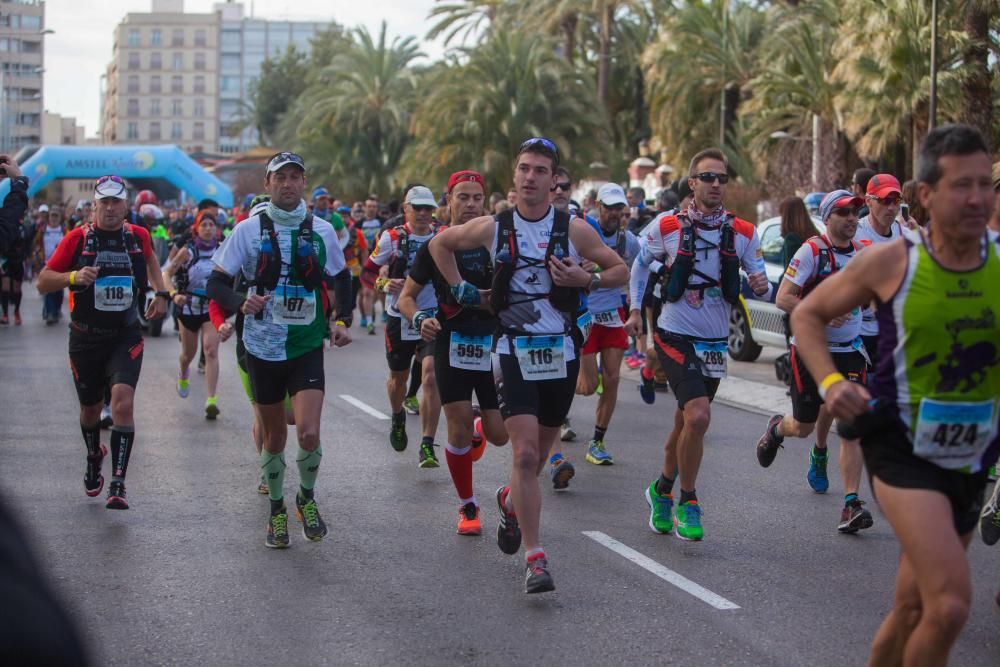 José Antonio Rejano, de Benidorm, fue el primero en completar los 104 kilómetros por el término de Elche