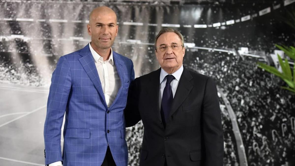Florentino Pérez empieza a dudar de Zidane