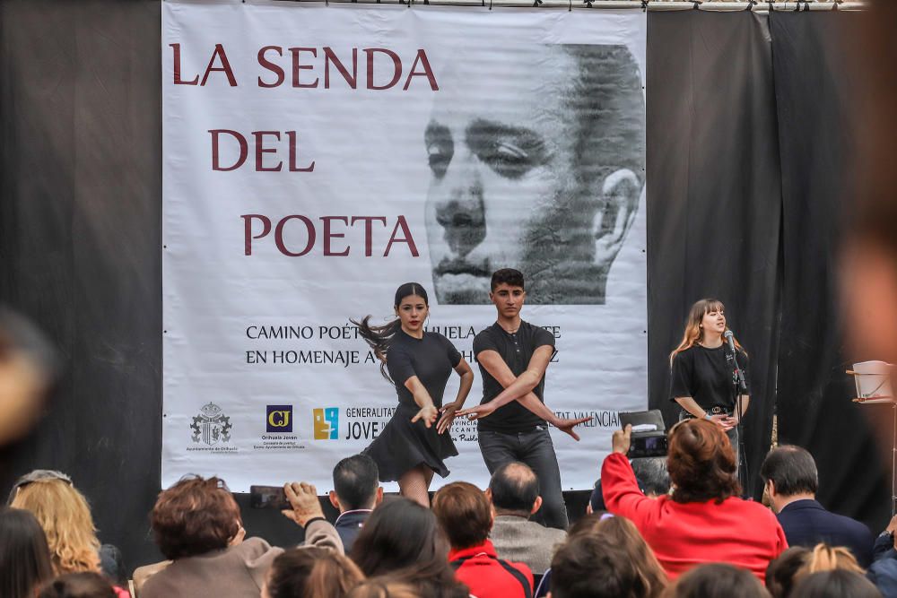 La provincia conmemora el aniversario de la muerte del poeta oriolano Miguel Hernández