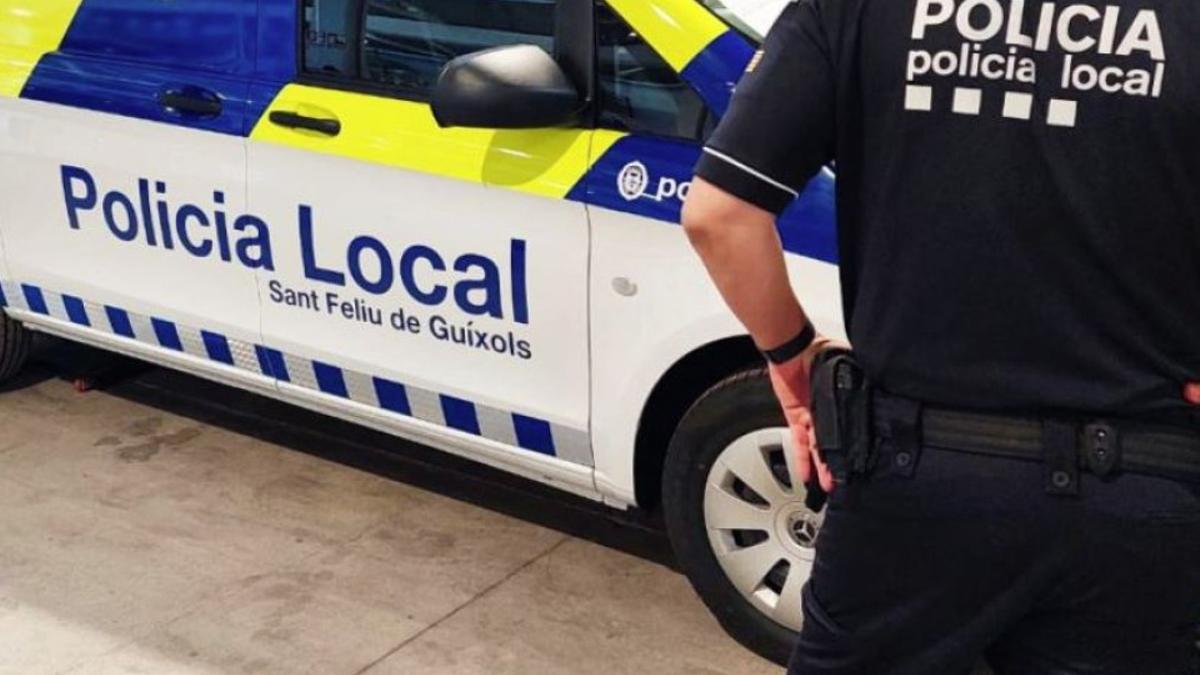 La Policia Local de Sant Feliu de Guíxols, en una imatge d'arxiu.