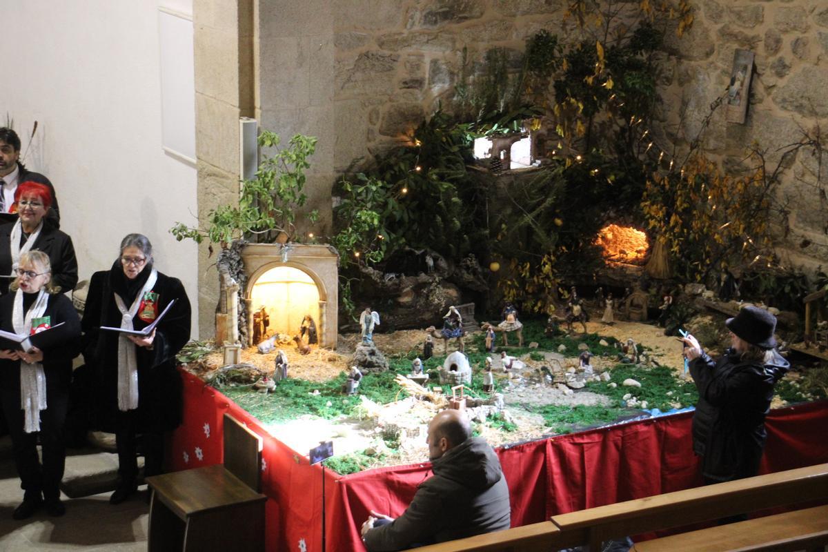 GALERÍA | Concierto de villancicos en Lubián