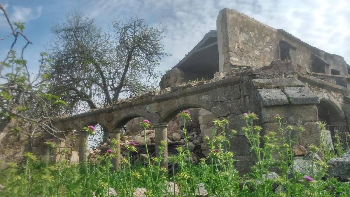 El poblado de Zamarrillas, declarado Bien de Interés Cultural.