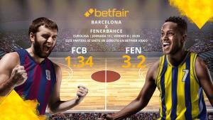 Barça Basket vs. Fenerbahçe SK: horario, TV, estadísticas, clasificación y pronósticos