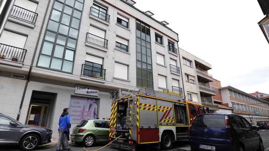 El incendio de un colchón provoca daños en una vivienda en Silleda