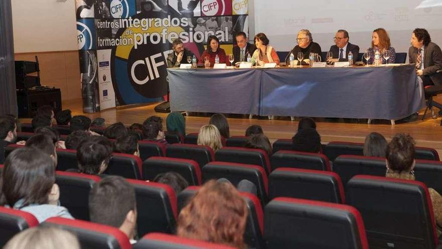 El acto de presentación del proyecto, que se celebró ayer en el Cislan.