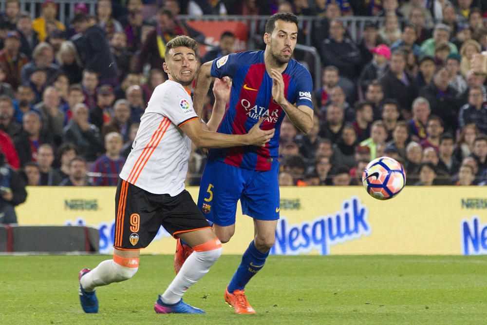 Futbol.Lliga Primera Divisió. FC Barcelona-Valènci