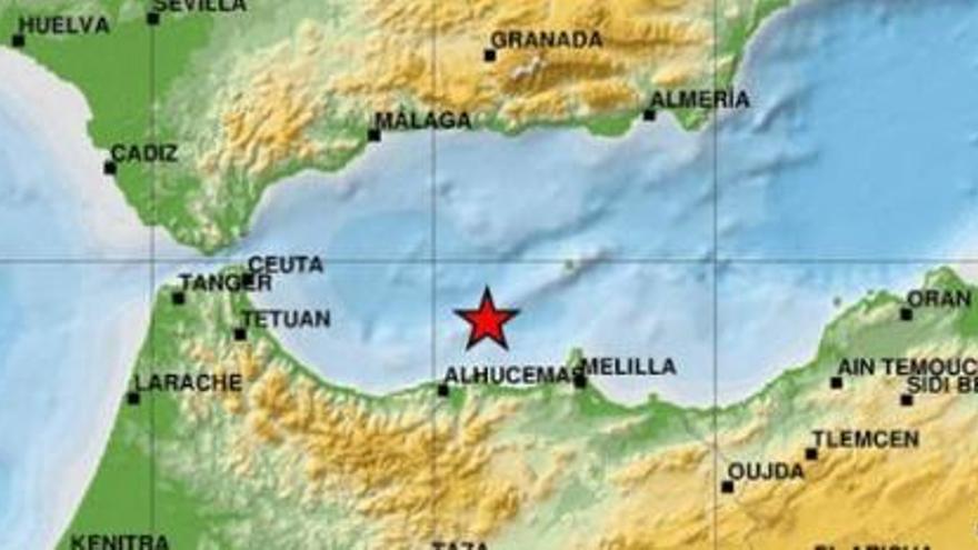 Un terremoto de 5,1 grados sacude Melilla de madrugada