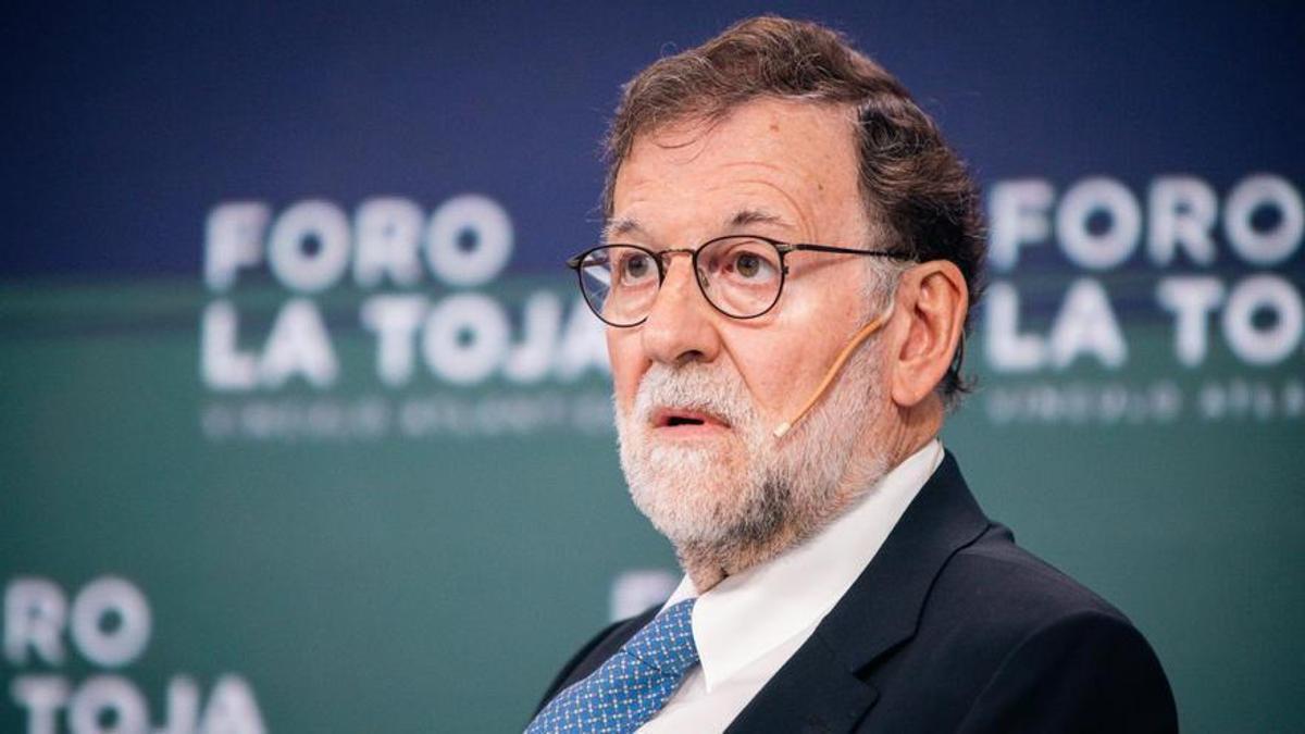 El expresidente del Gobierno Mariano Rajoy.