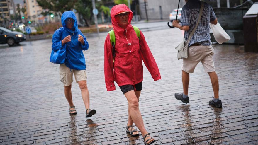 Tenerife recibe las primeras lluvias este sábado pendiente de la tormenta &#039;Hermine&#039;