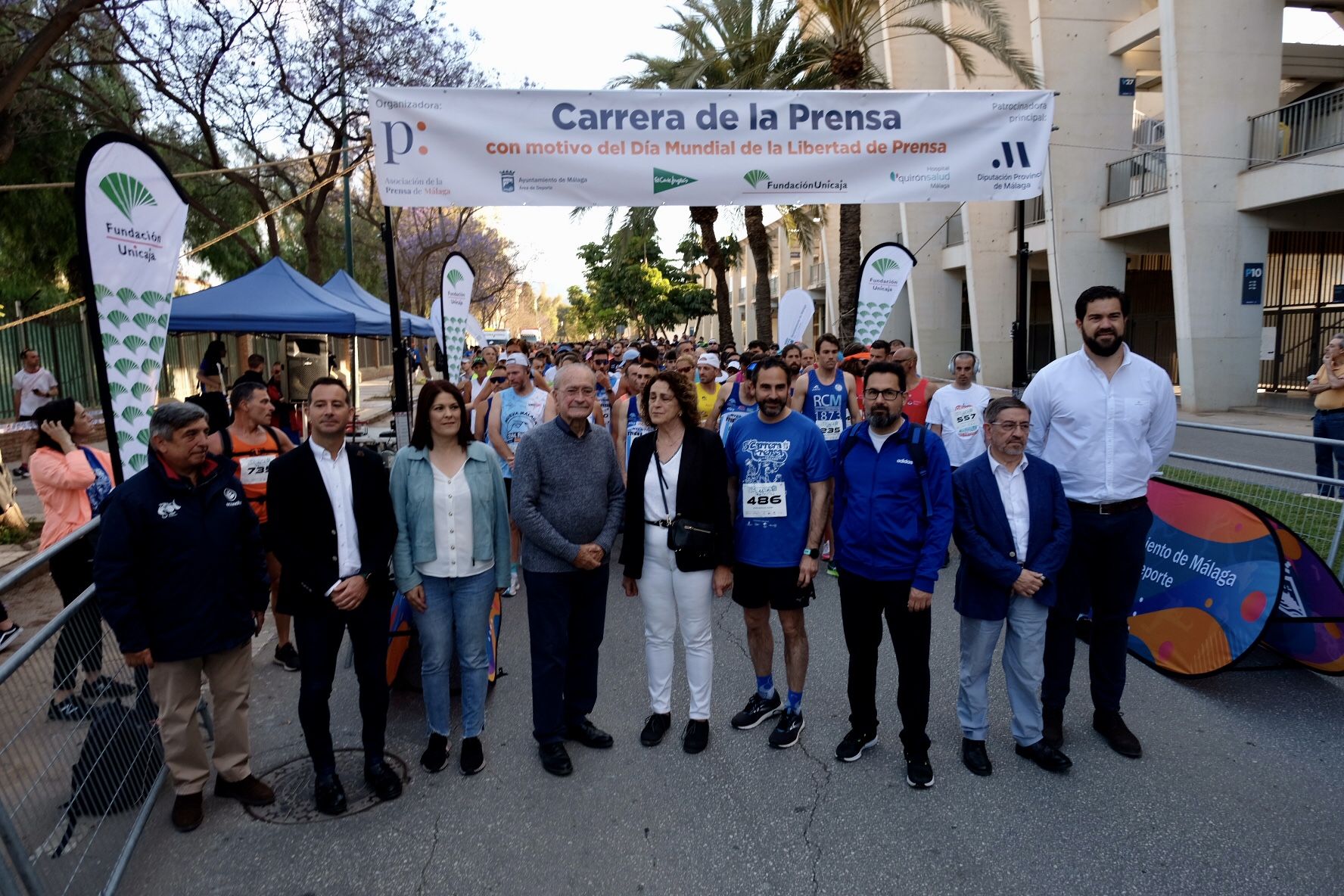 Celebración de la V Carrera de la Prensa en Málaga