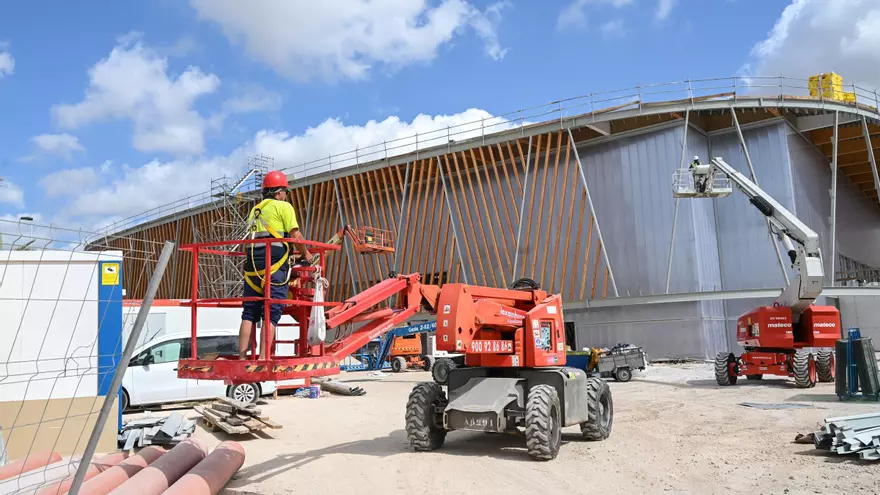 Así avanzan las obras del pabellón inclusivo de Elche