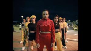 Rosalía en uno de sus primeros videoclips, de orgullosa estética poligonera.