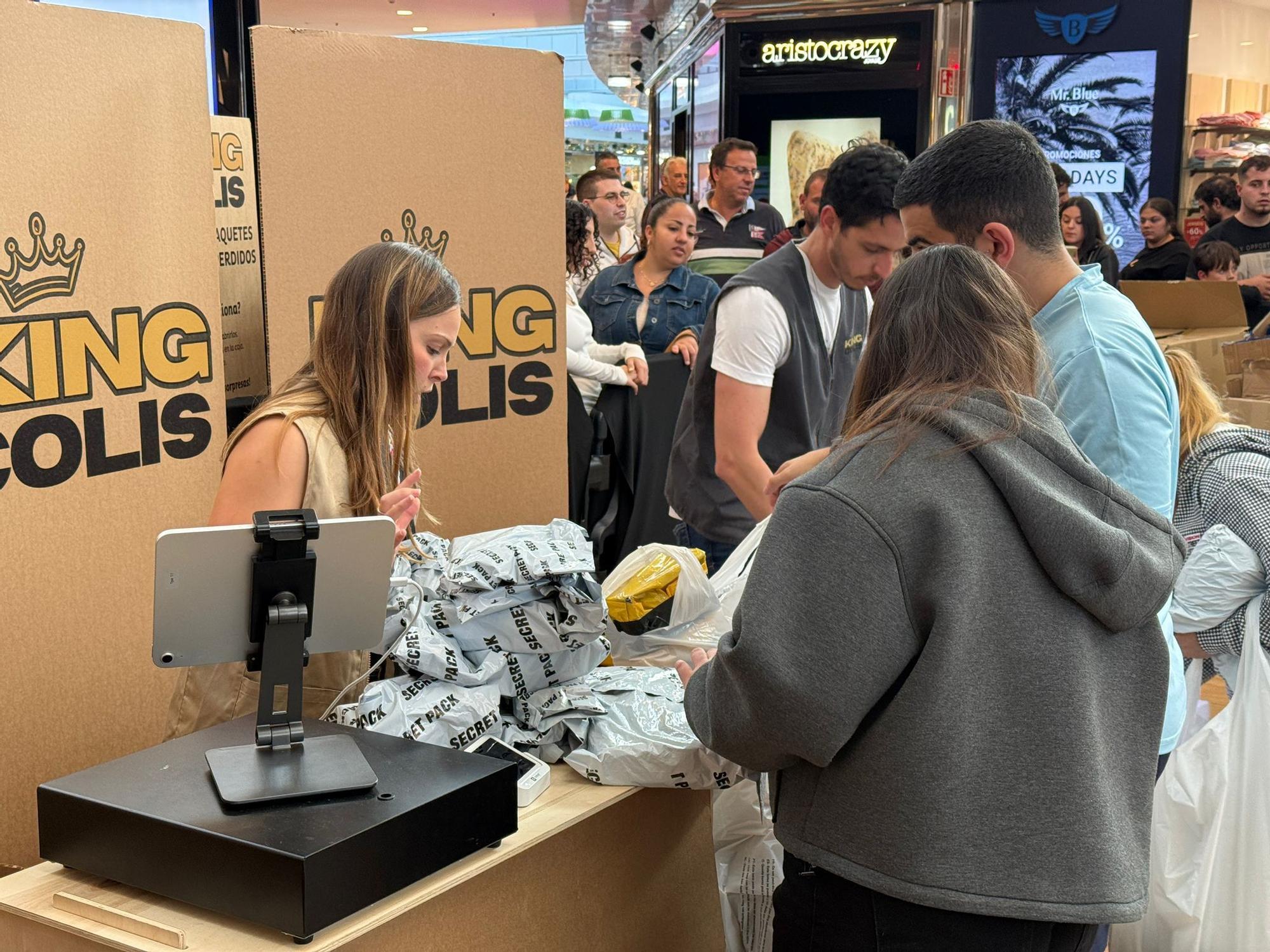 Fiebre por los paquetes sorpresa de Parque Principado