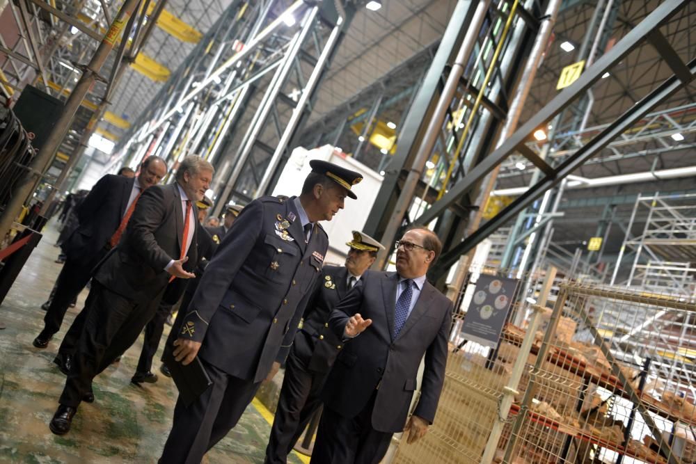 Visita a la construcción del submarino S-80 de Navantia