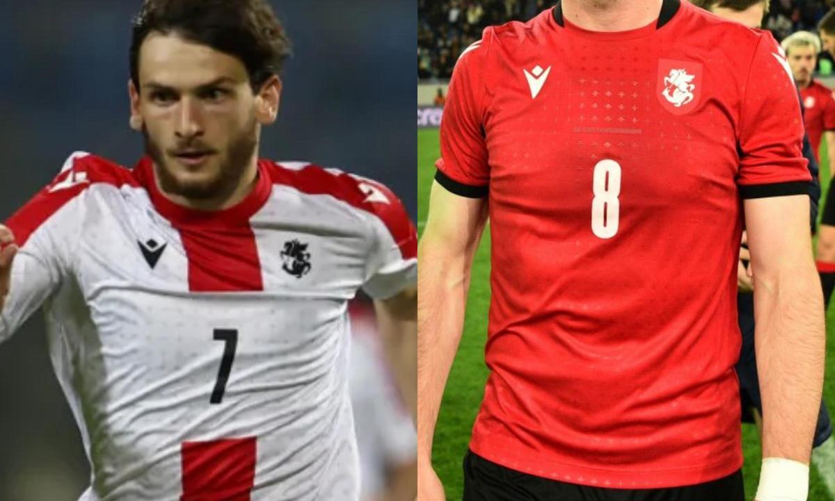 Compra camiseta local y visitante de la selección de Georgia en la Eurocopa 2024.