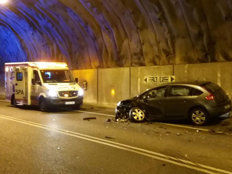 Accidente de tráfico en Carreño