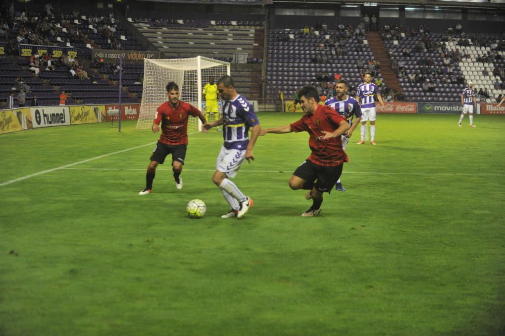 El Mallorca se salva en Valladolid