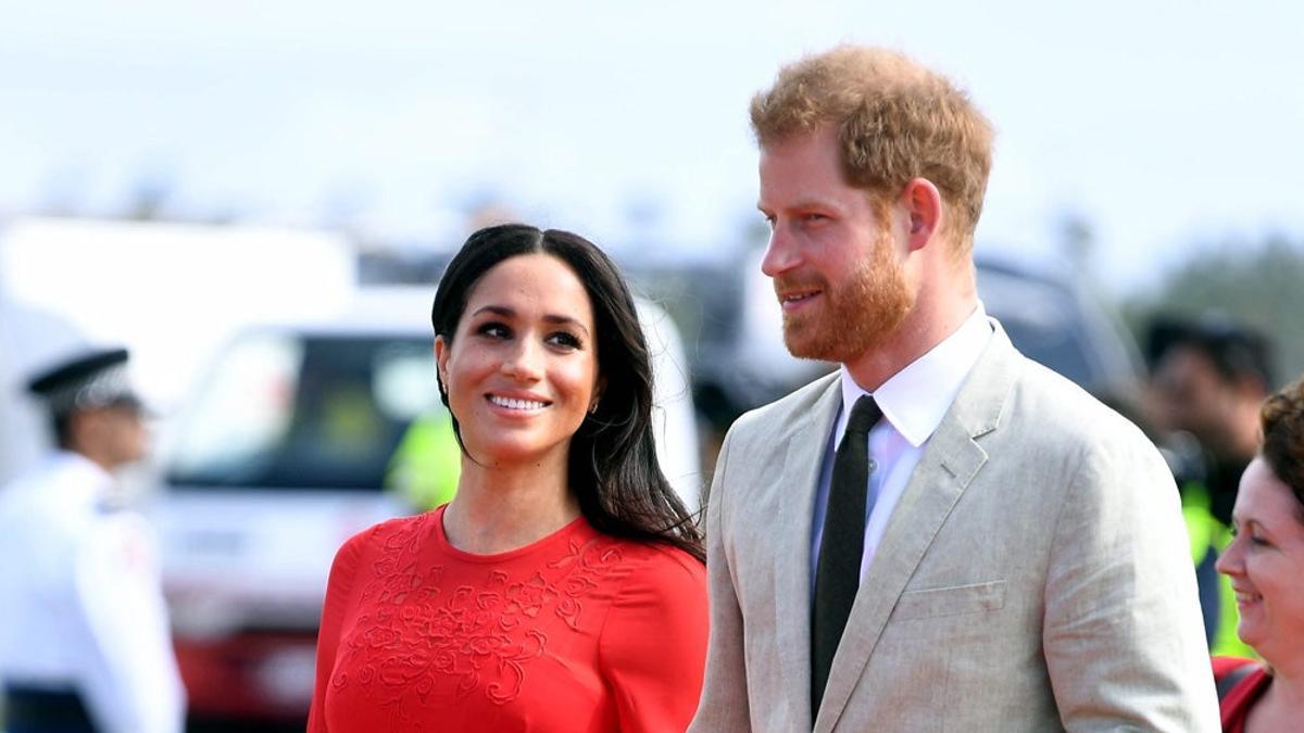 Meghan y Harry en Tonga