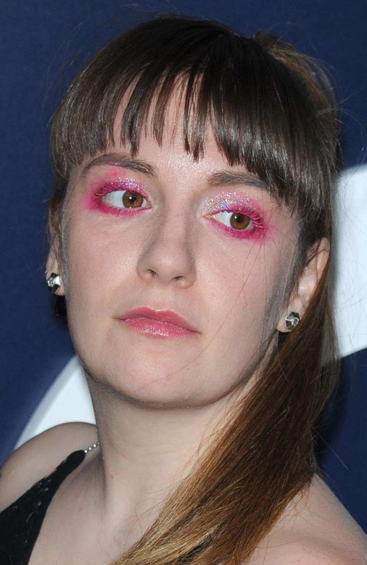 Sombra rosa: Lena Dunham