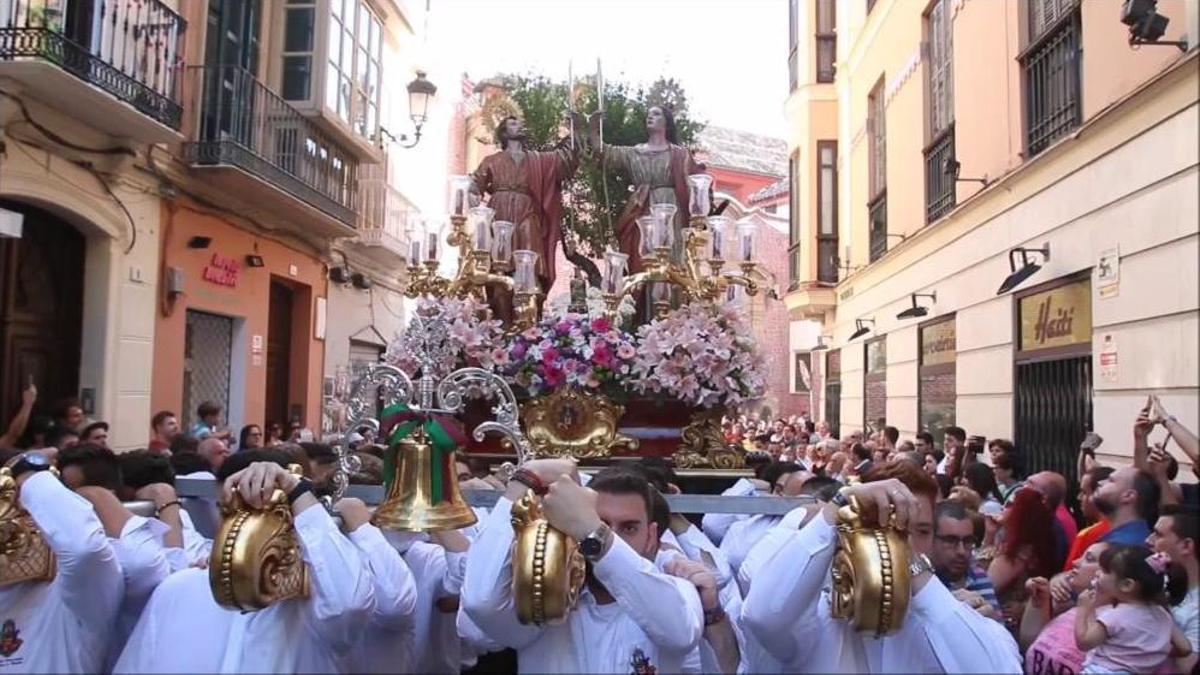 Los Patronos de Málaga vuelven este sábado a las calles del Centro.