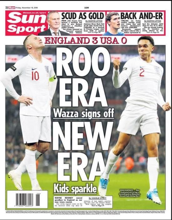 Portada SUN SPORT viernes 16 de noviembre de 2018