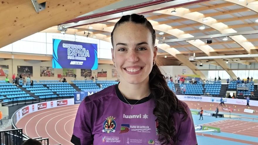 Carmen Avilés, plata en la División de Honor