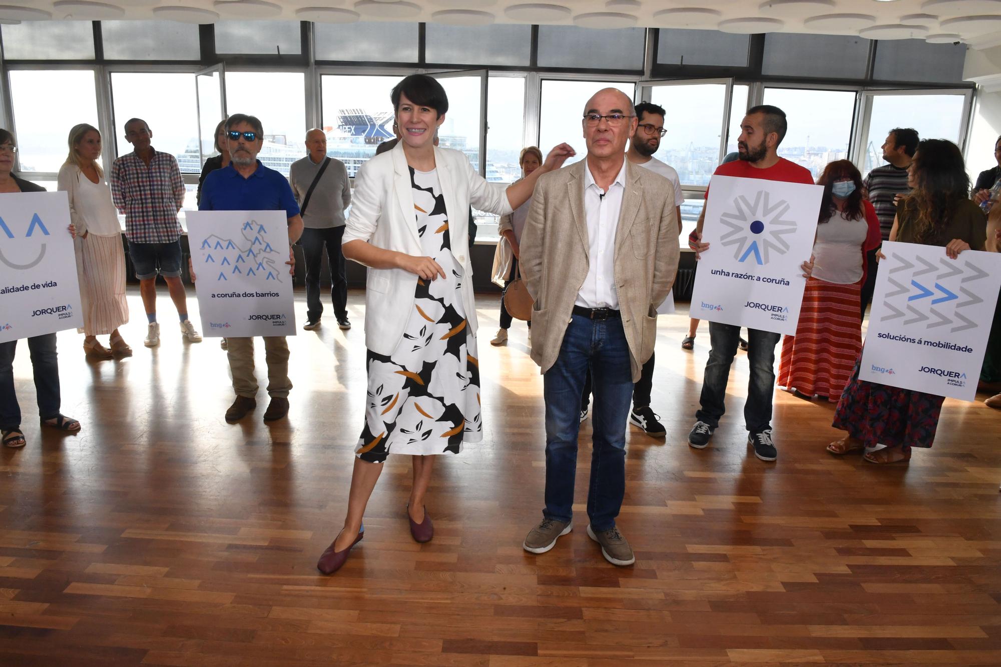 Francisco Jorquera repetirá como candidato del BNG a la Alcaldía de A Coruña