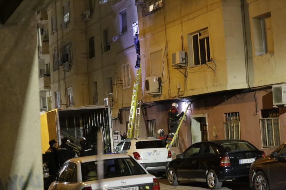 La Policía interviene en un secuestro en el barrio del Espíritu Santo