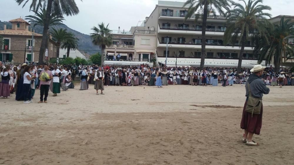 Desembarco de los piratas en el Port de Sóller