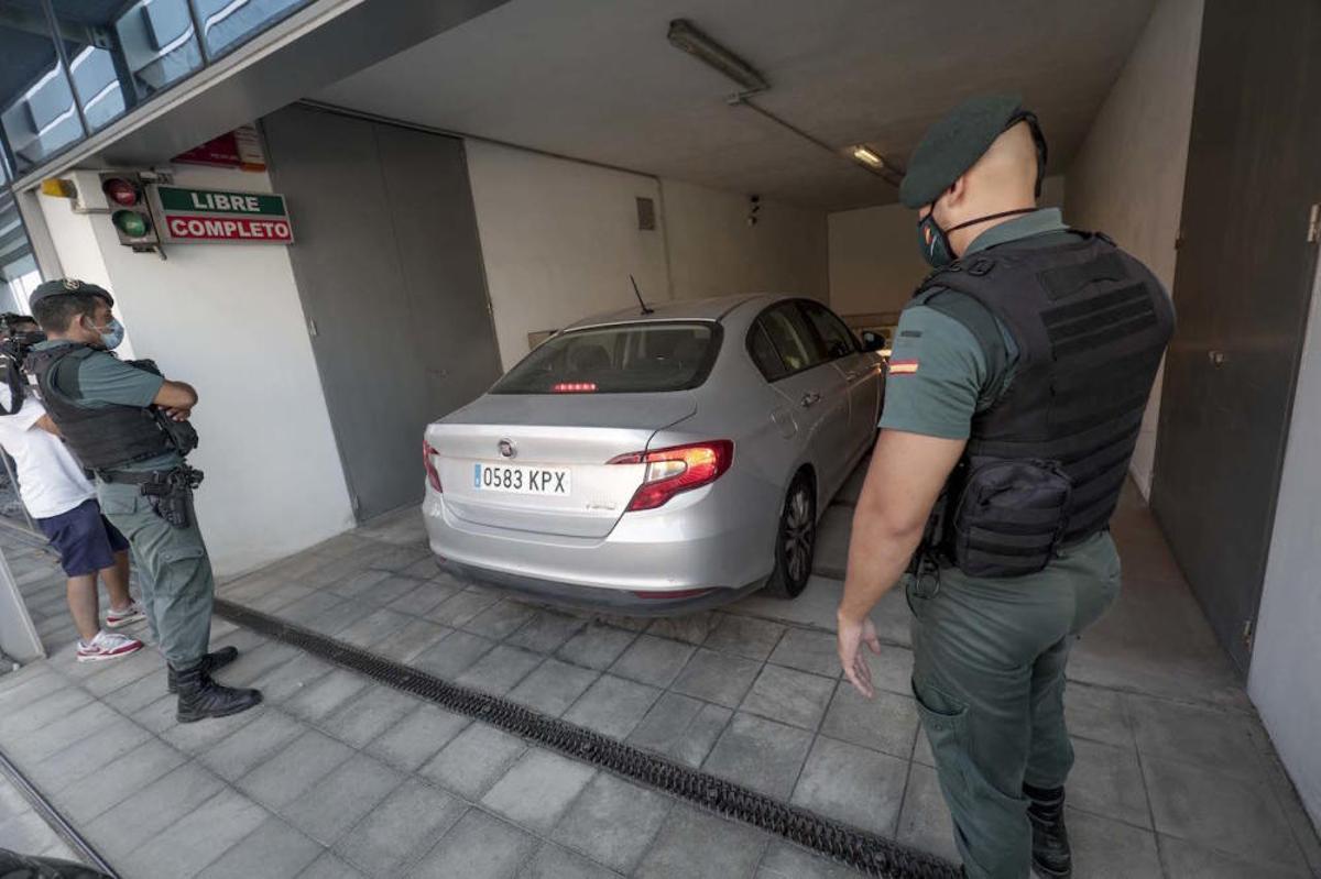Registros en la sede de la Autoridad Portuaria de Baleares.