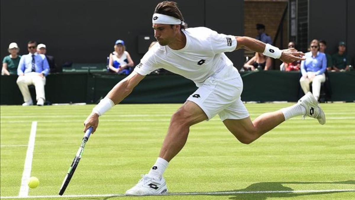 David Ferrer ha tenido un plácido debut en su regreso a Wimbledon